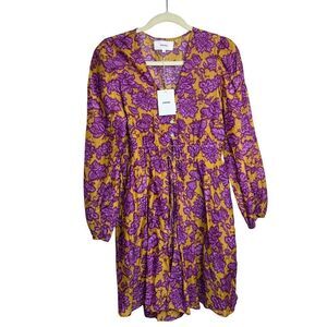 Xirena Kiara Dress in Golden Plum NWT Sz. XS